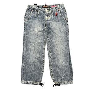 Y2K Dollhouse Low Rise Capris
